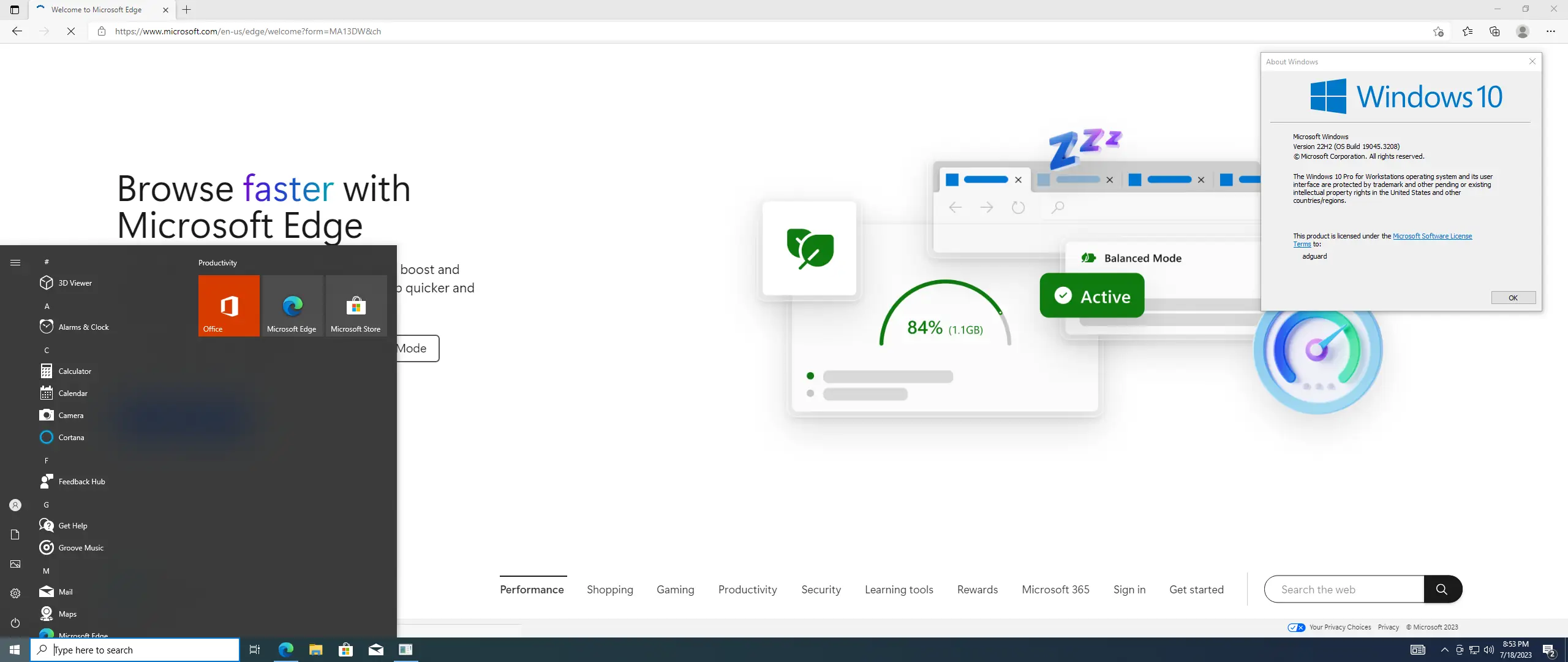 Установка Microsoft Windows 10.0.19045.3208, Version 22H2 (Updated July 2023) - Оригинальные образы от Microsoft MSDN [En]