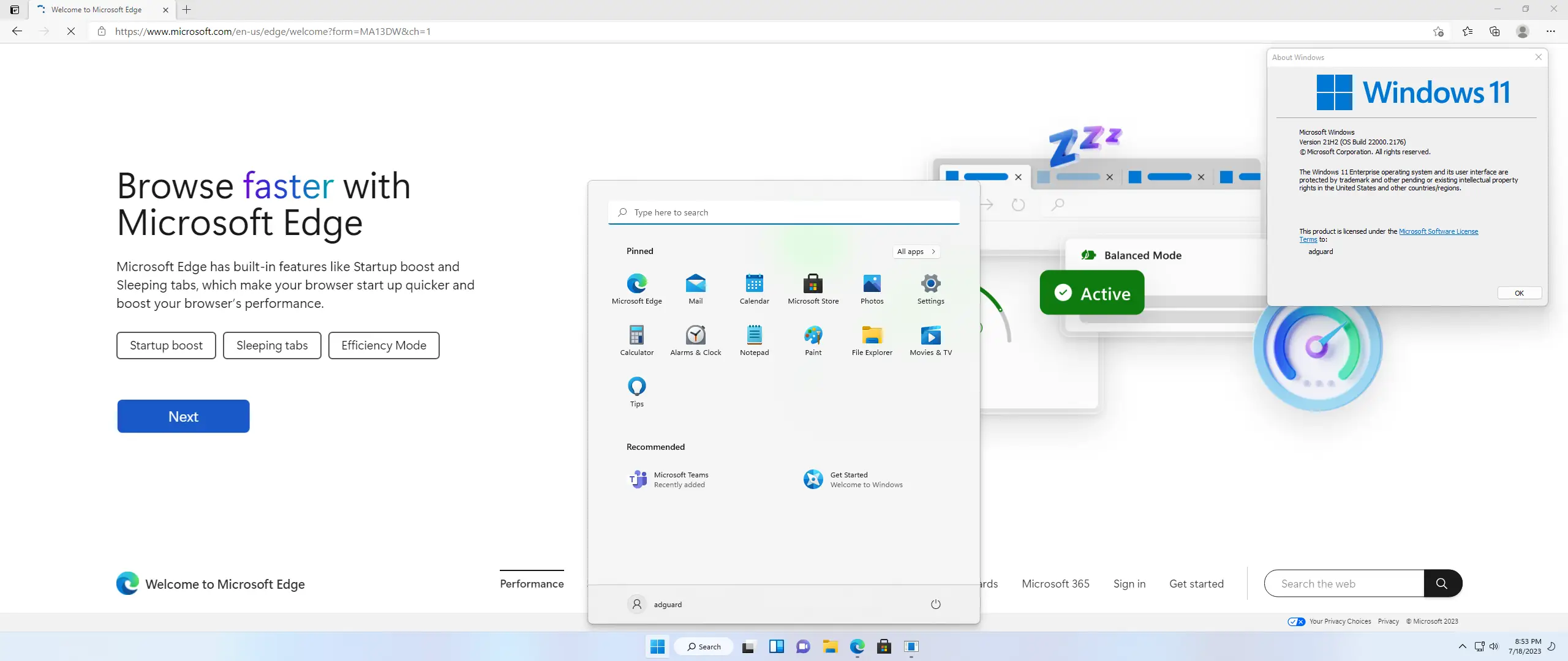 Установка Microsoft Windows 11 [10.0.22000.2176], Version 21H2 (Updated July 2023) - Оригинальные образы от Microsoft MSDN [En]