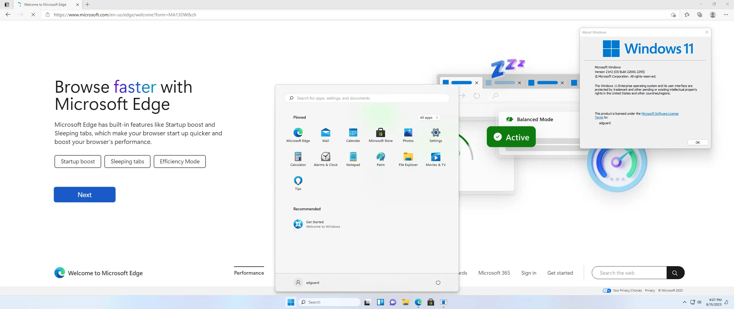 Установка Microsoft Windows 11 [10.0.22000.2295], Version 21H2 (Updated August 2023) - Оригинальные образы от Microsoft MSDN [En]