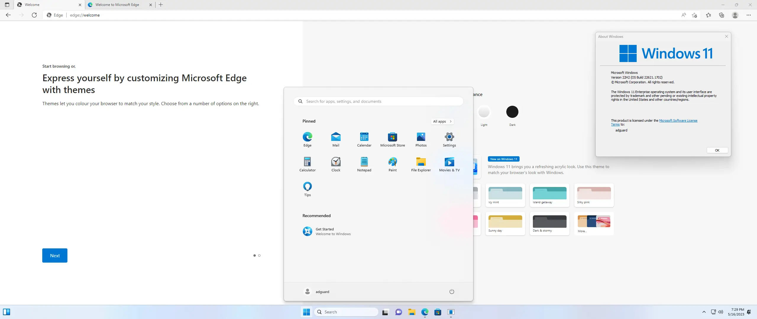Установка Microsoft Windows 11 [10.0.22621.1702], Version 22H2 (Updated May 2023) - Оригинальные образы от Microsoft MSDN [En]