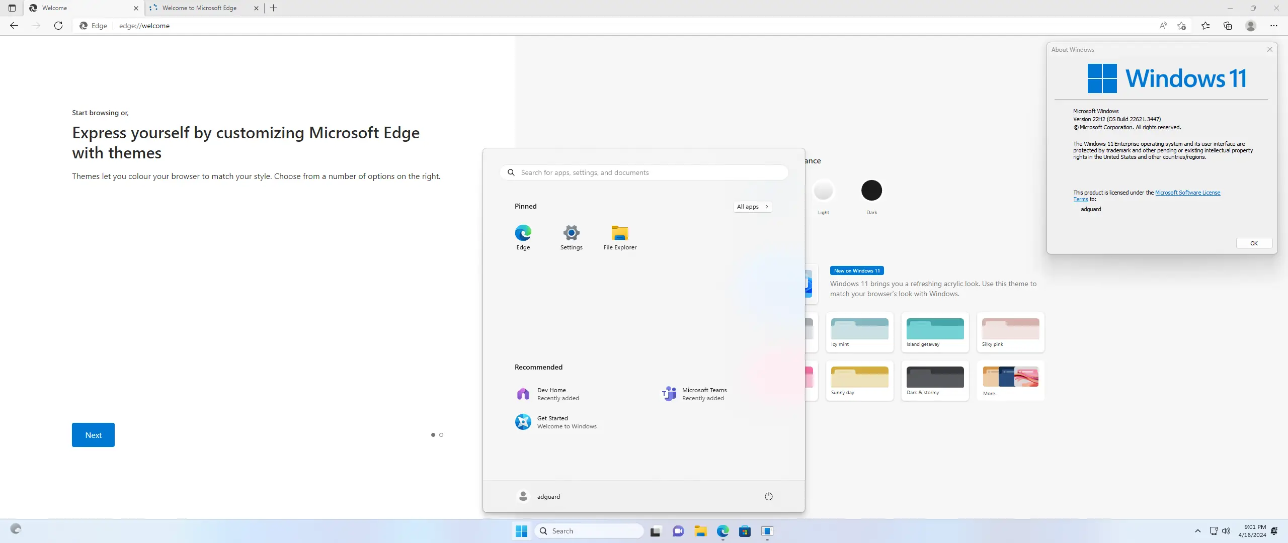 Установка Microsoft Windows 11 [10.0.22621.3447], Version 22H2 (Updated April 2024) - Оригинальные образы от Microsoft MSDN [En]