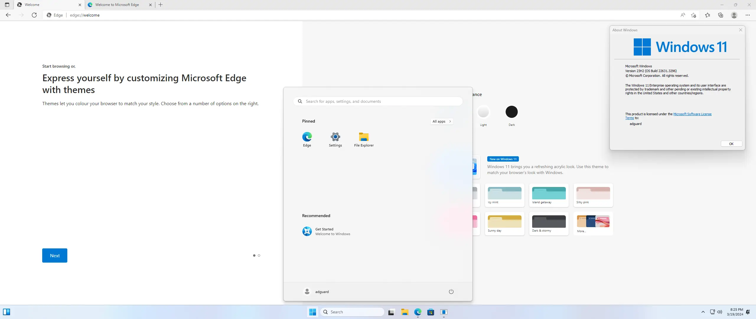 Установка Microsoft Windows 11 [10.0.22631.3296], Version 23H2 (Updated March 2024) - Оригинальные образы от Microsoft MSDN [En]