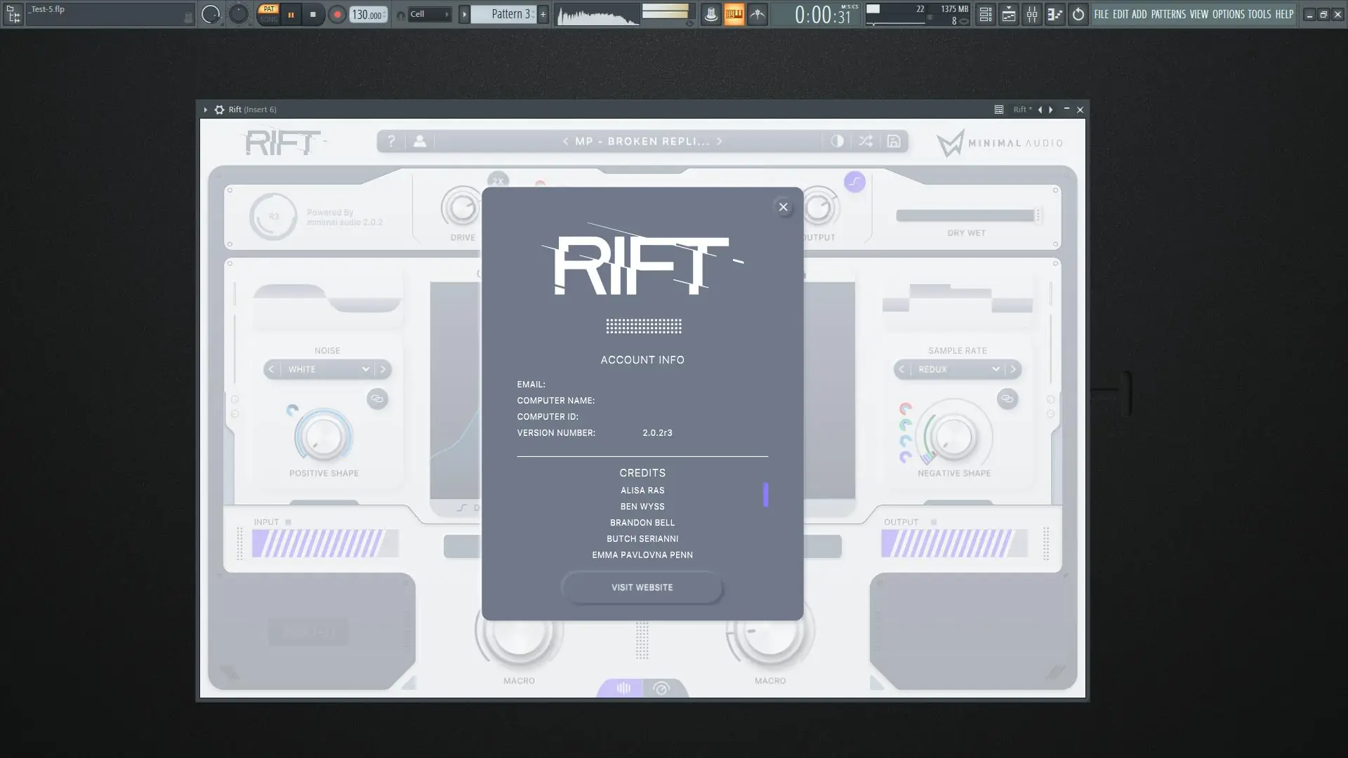 Установка Minimal Audio - Rift 2.0.2 VST, VST 3 (x64) [En]