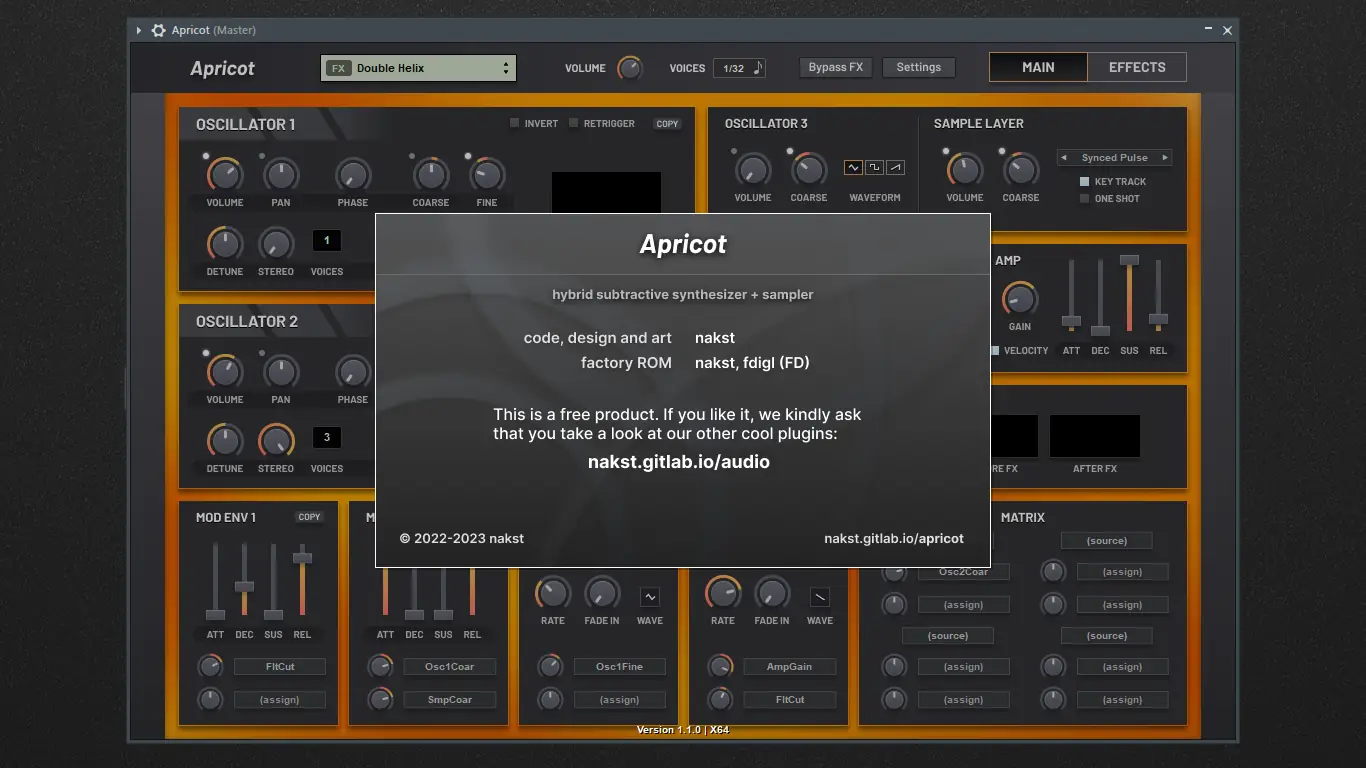 Установка nakst - Apricot Hybrid Synth 1.1.0 (FL Studio Native) [En]