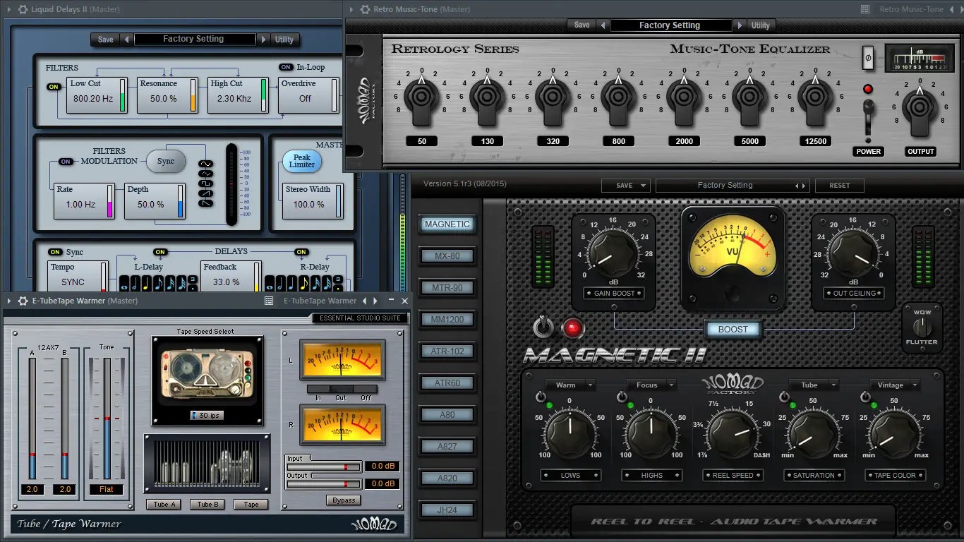 Установка Nomad Factory - Integral Studio Pack 3 5.13.5 VST, AAX (x64) [En]