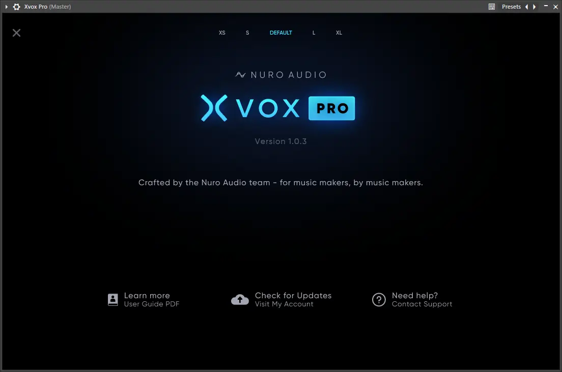 Установка Nuro Audio - Xvox Pro 1.0.3 VST 3 (x64) RePack by AstroNommy [En]