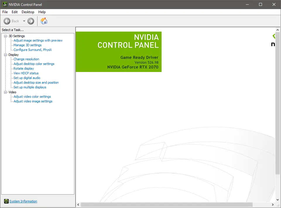Установка NVIDIA GeForce Desktop Game Ready 527.56 WHQL + DCH [Multi Ru]
