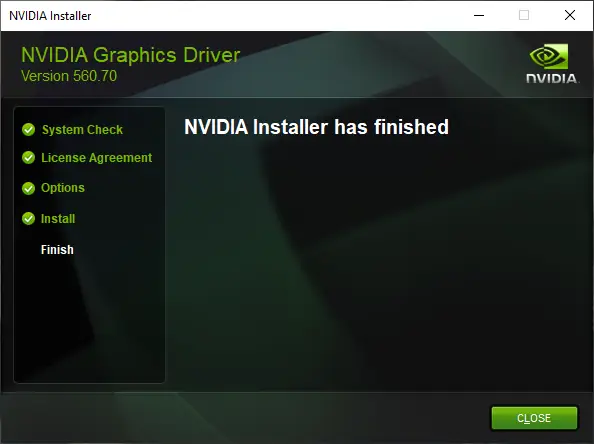 Установка NVIDIA GeForce Desktop Game Ready 560.70 WHQL + DCH [Multi Ru]