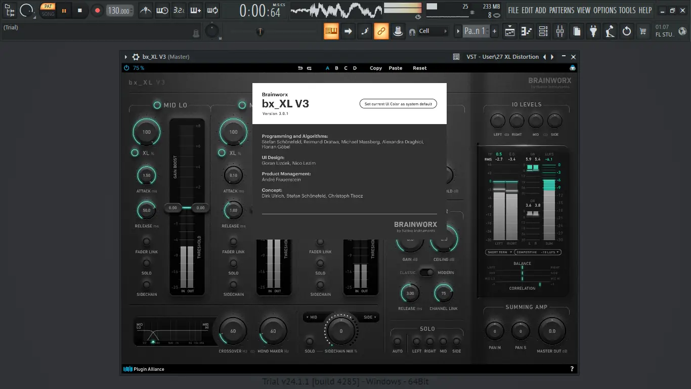 Установка Plugin Alliance & Brainworx - bx XL V3 3.0.1 VST, VST 3, AAX (x64) RePack by TCD [En]