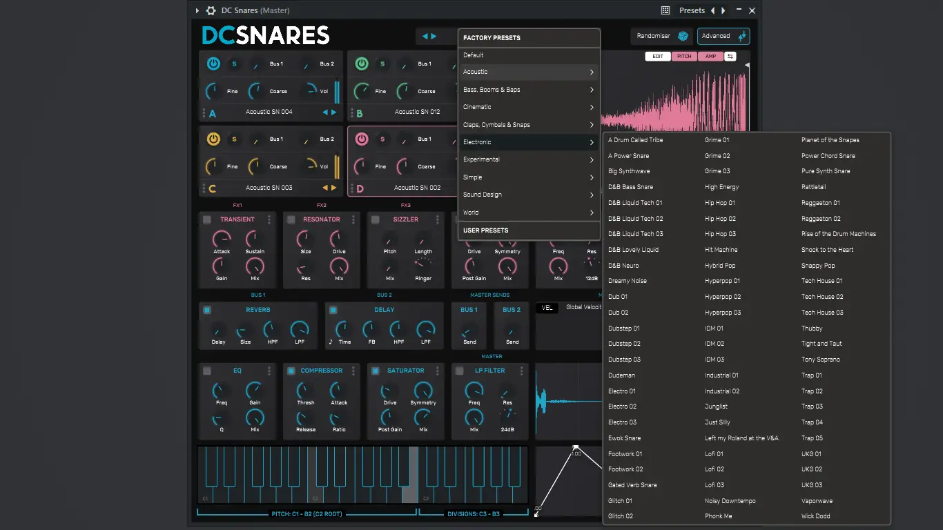 Установка Plugin Boutique - DC Snares 1.2.0 VSTi 3, AAX (x64) RePack by BUBBiX [En]