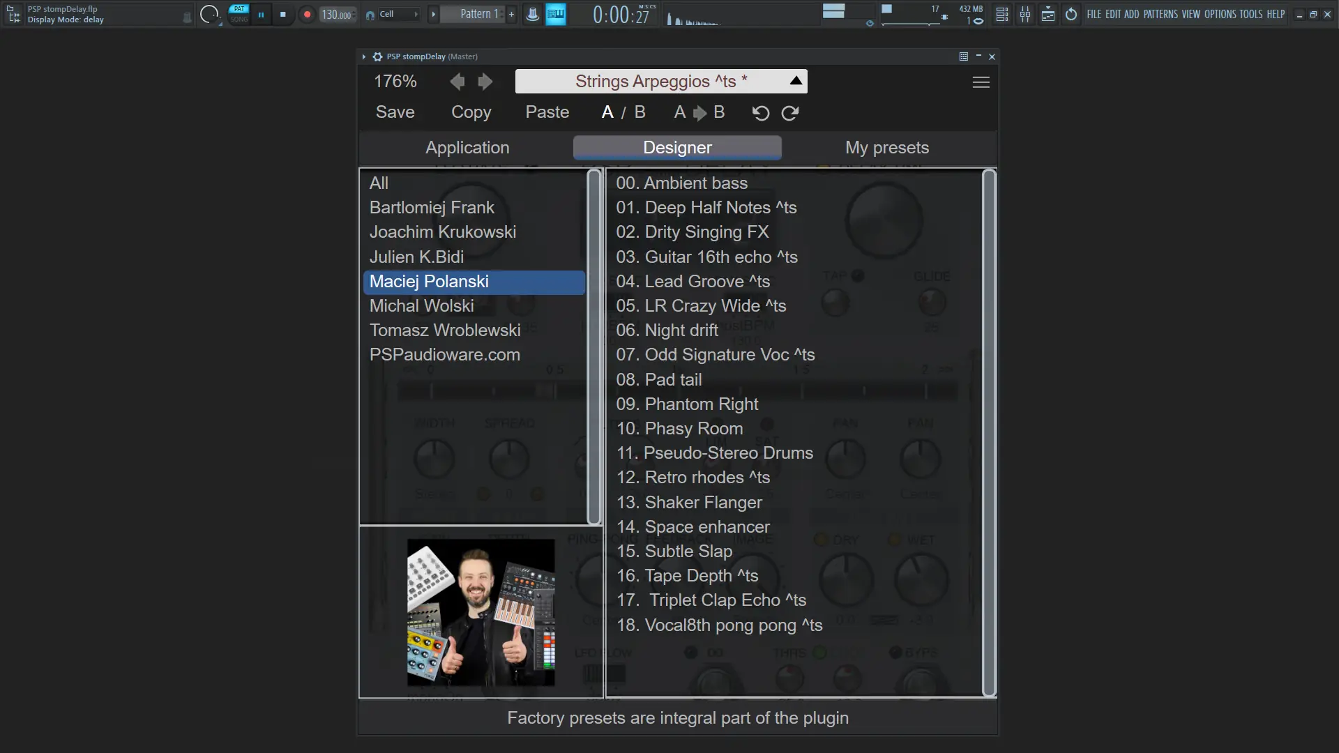 Установка PSPaudioware - PSP stompDelay 1.1.4 VST, VST 3, AAX (x64) RePack by R2R [En]
