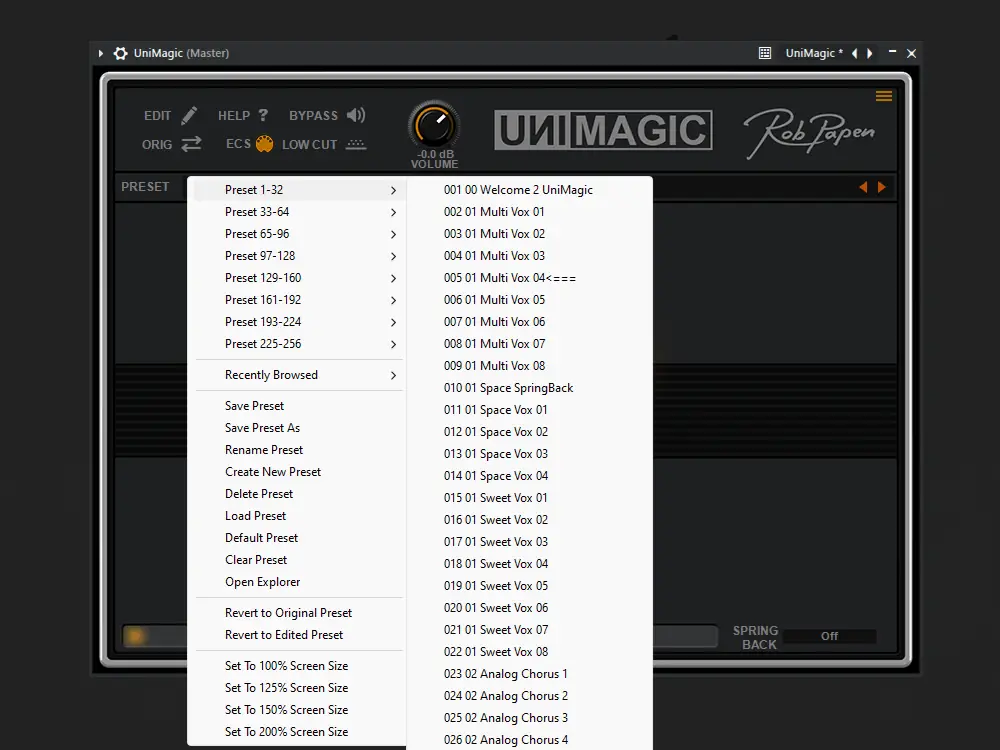 Установка Rob Papen - UniMagic 1.0.0 VST, VST 3, AAX (x64) [En]