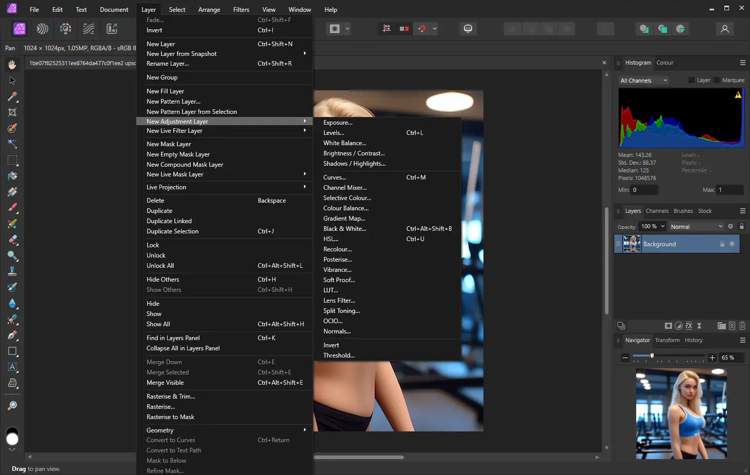 Установка Serif Affinity Photo 2.4.0.2301 RePack by KpoJIuK [Multi]