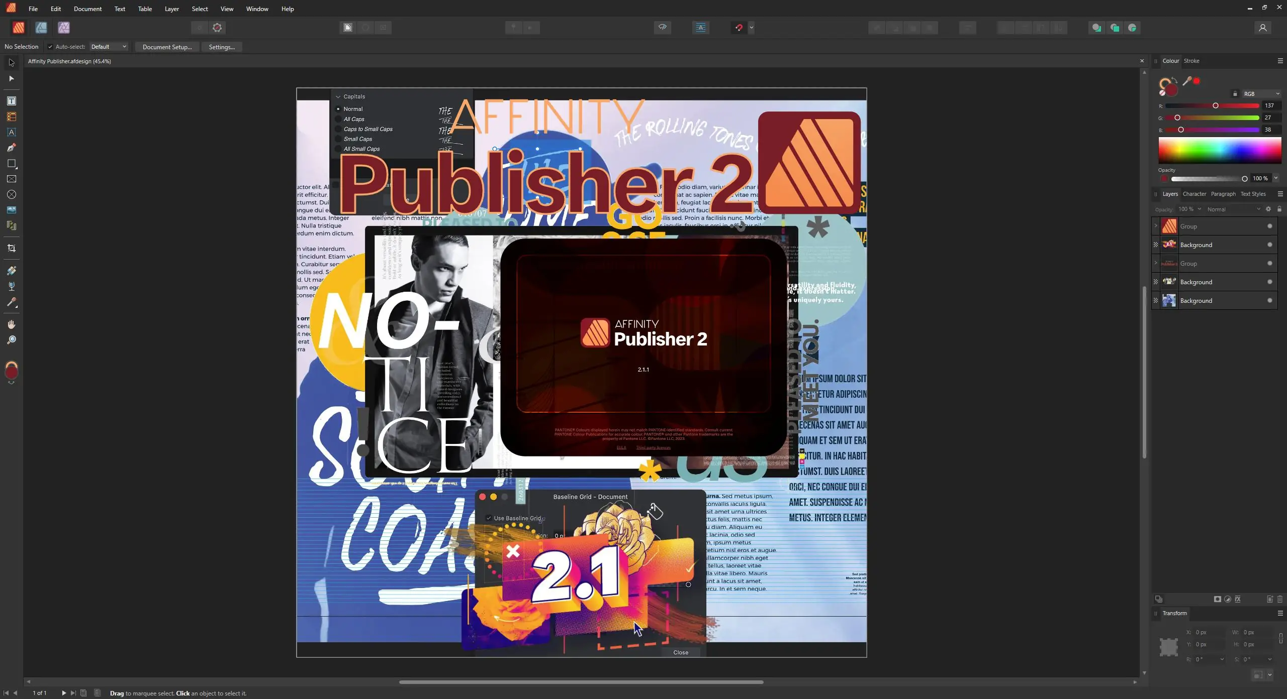 Установка Serif Affinity Publisher 2.1.1.1847 RePack by AlekseyPopovv [Multi]