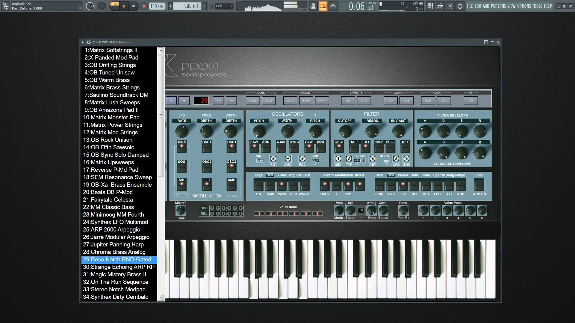 Установка Sonic Projects - OP-X PRO-II 1.3.0 VSTi 3 (x64) [En]
