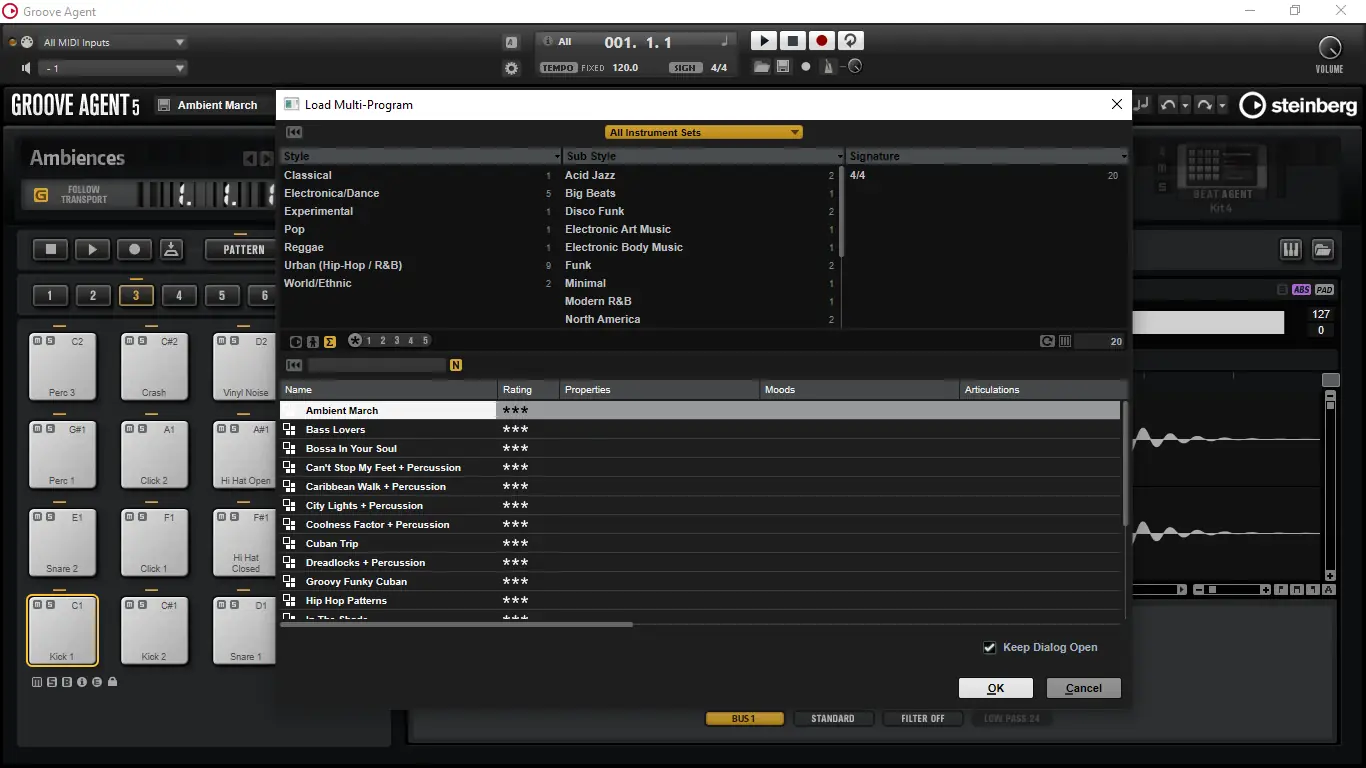 Установка Steinberg - Groove Agent 5 5.1.20 STANDALONE, VSTi 3, AAX (x64) + Content [En]
