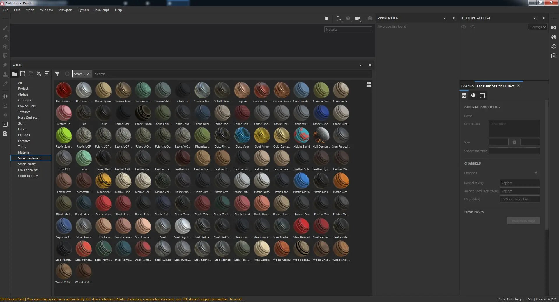 Установка Substance Painter 2020.2.2 (6.2.2) Build 661 [En]