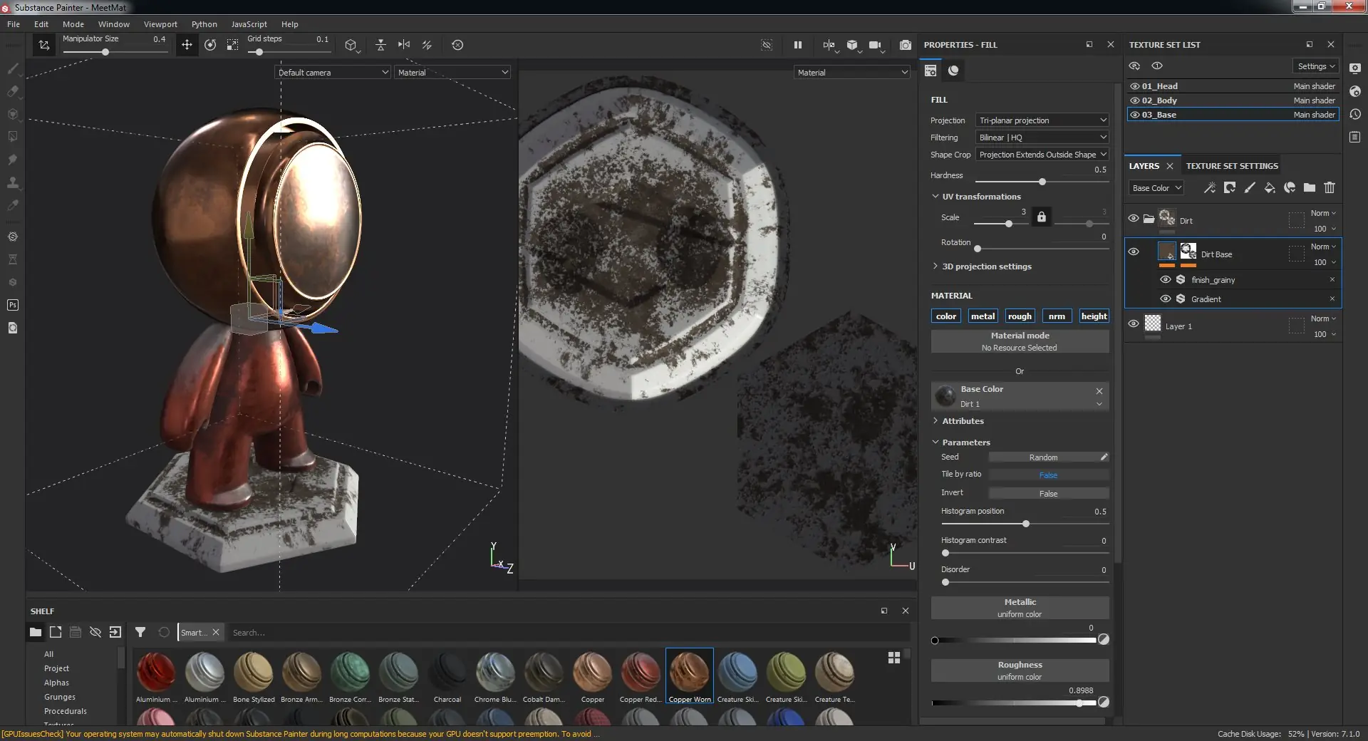 Установка Substance Painter 2021.1.0 (7.1.0) Build 804 [Multi]