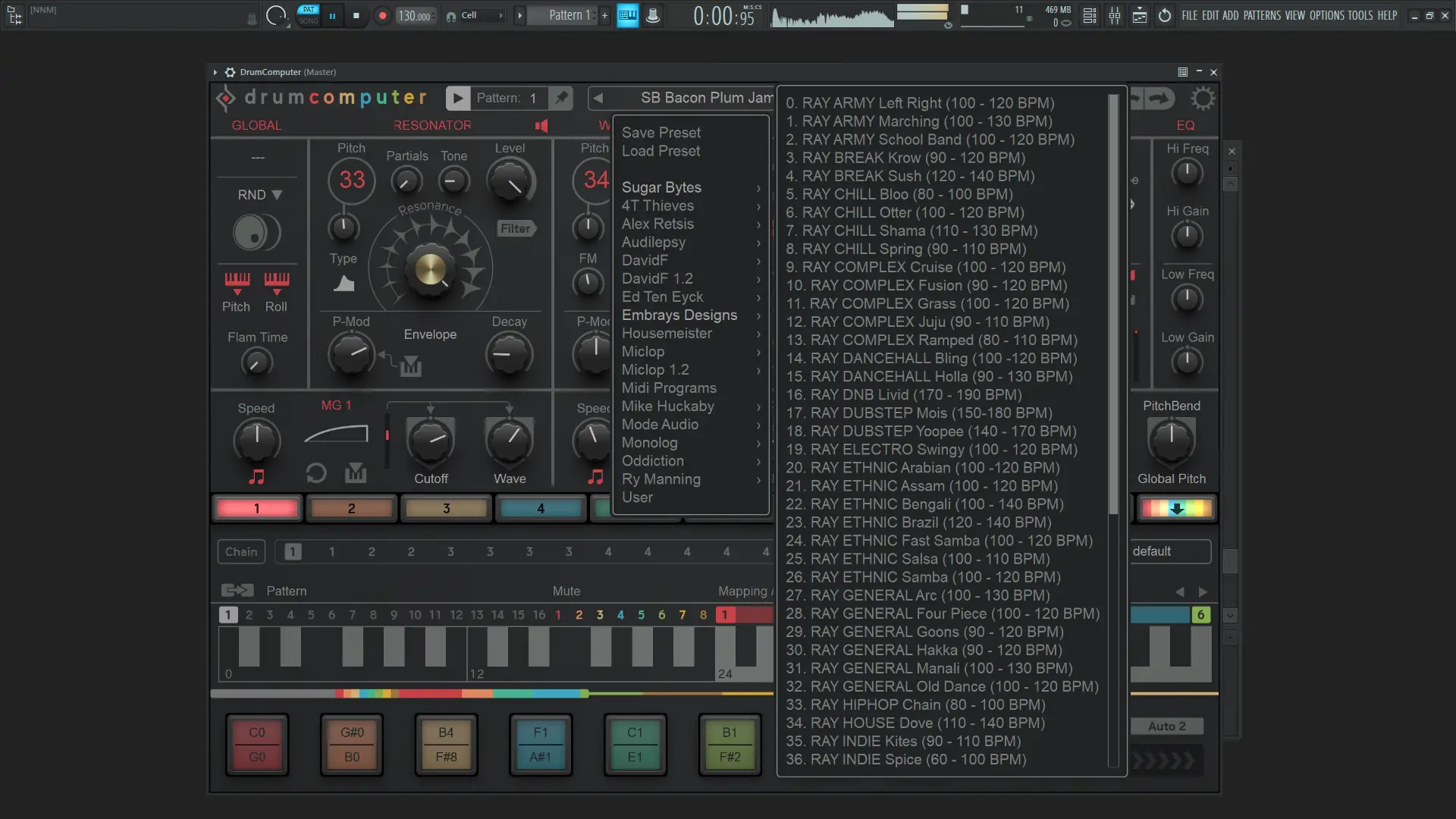 Установка Sugar Bytes - DrumComputer 1.3.4 Standalone, VSTi, VSTi 3, AAX (x64) RePack by TCD [En]
