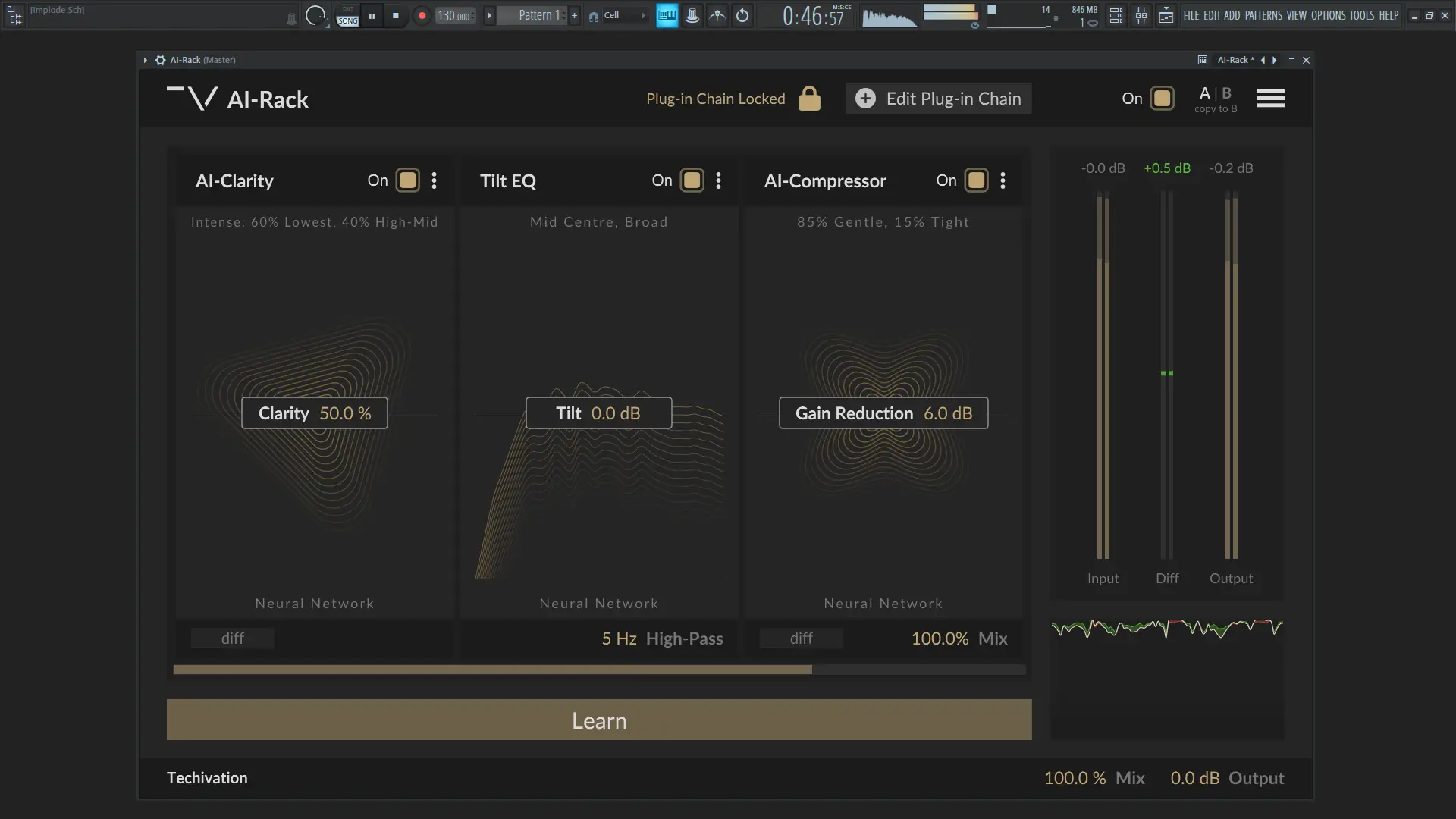 Установка Techivation - AI-Rack 1.0.0 VST, VST 3, AAX RePack by BUBBiX [En]