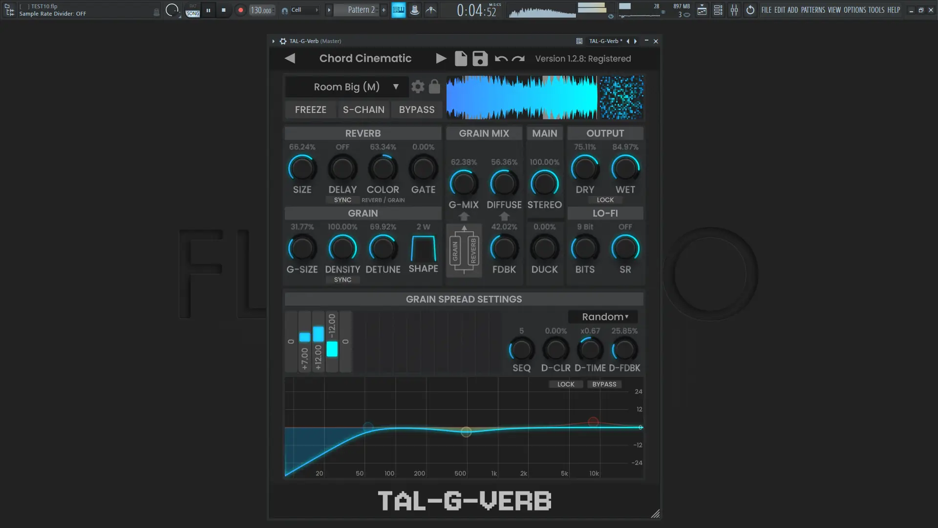 Установка Togu Audio Line - TAL-G-Verb 1.2.8 VST, VST 3, AAX, CLAP (x64) [En]