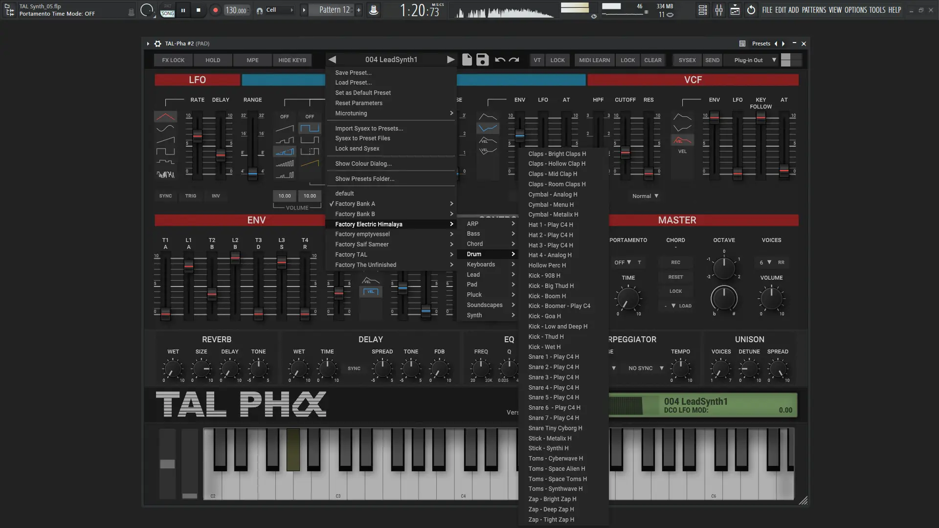 Установка Togu Audio Line - TAL-Pha 1.2.0 VSTi, VSTi 3, AAX, CLAP (x64) [En]