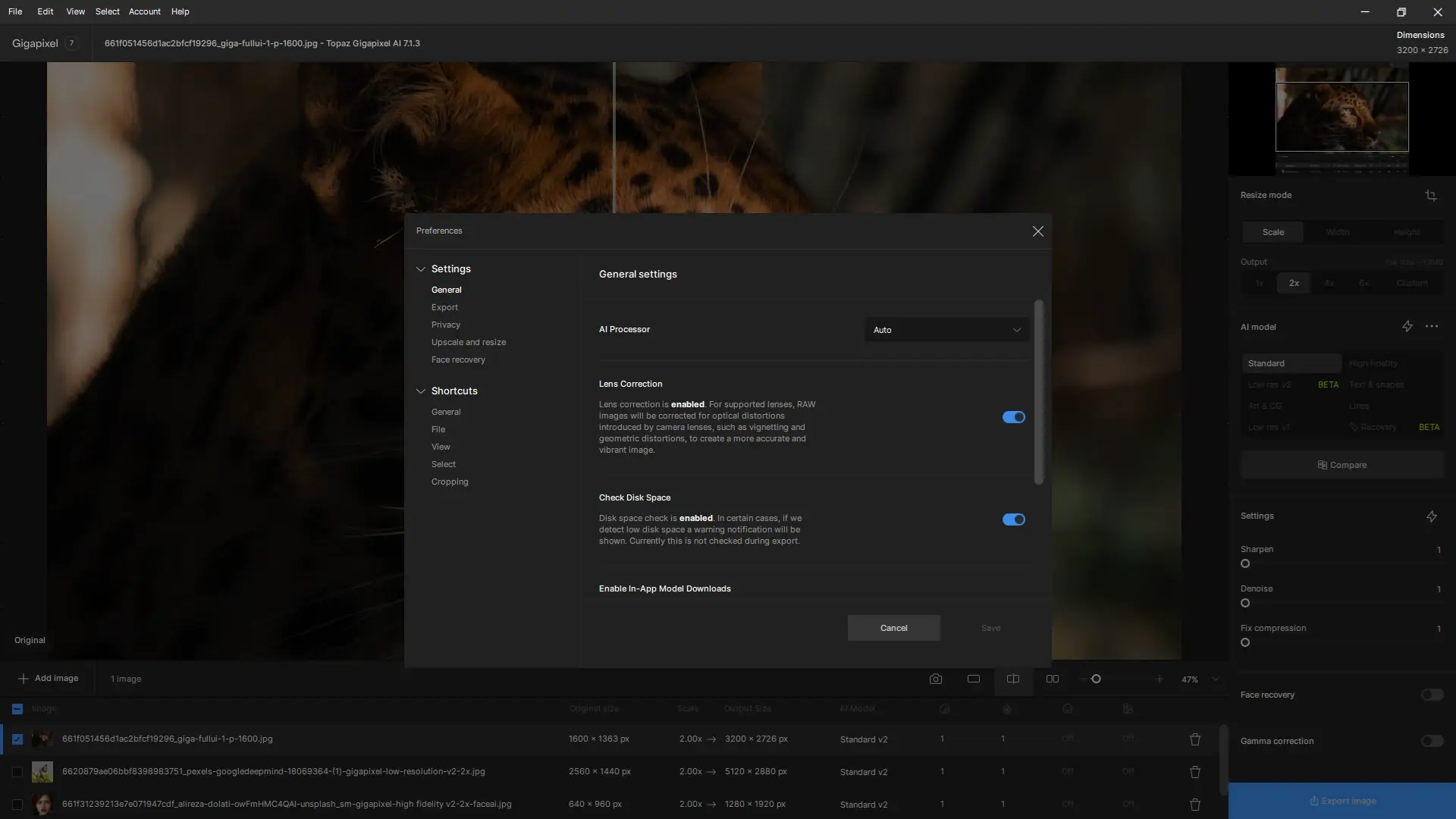 Установка Topaz Gigapixel AI 7.1.3 RePack (& Portable) by elchupacabra [En]