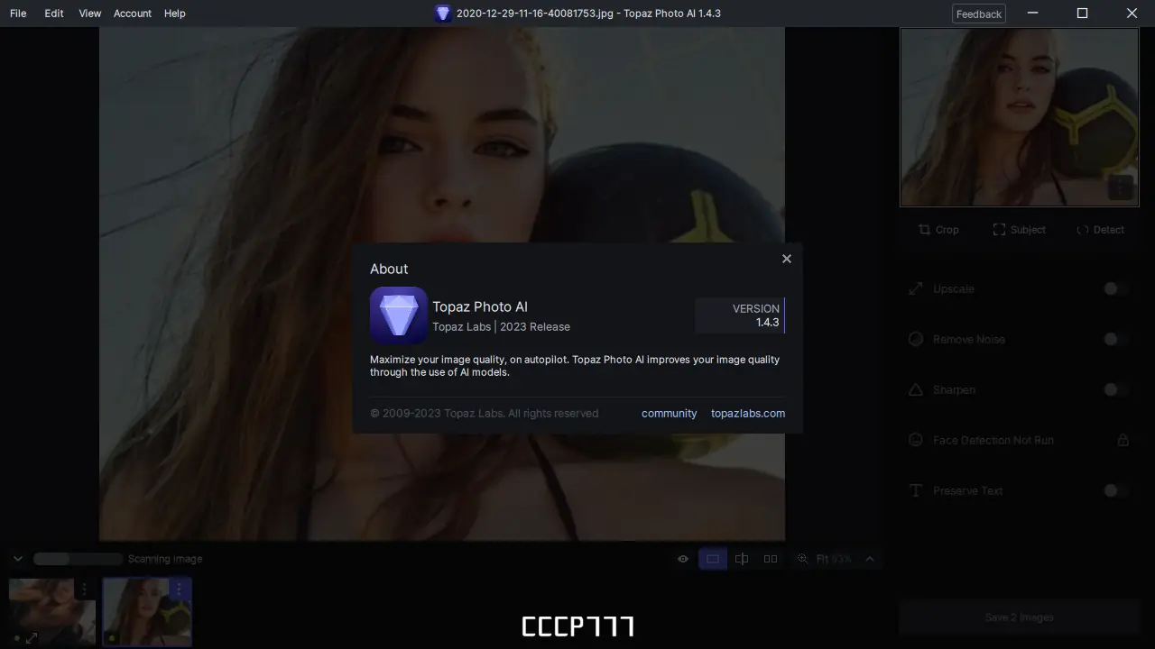 Установка Topaz Photo AI 1.4.3 (x64) RePack by KpoJIuK [En]