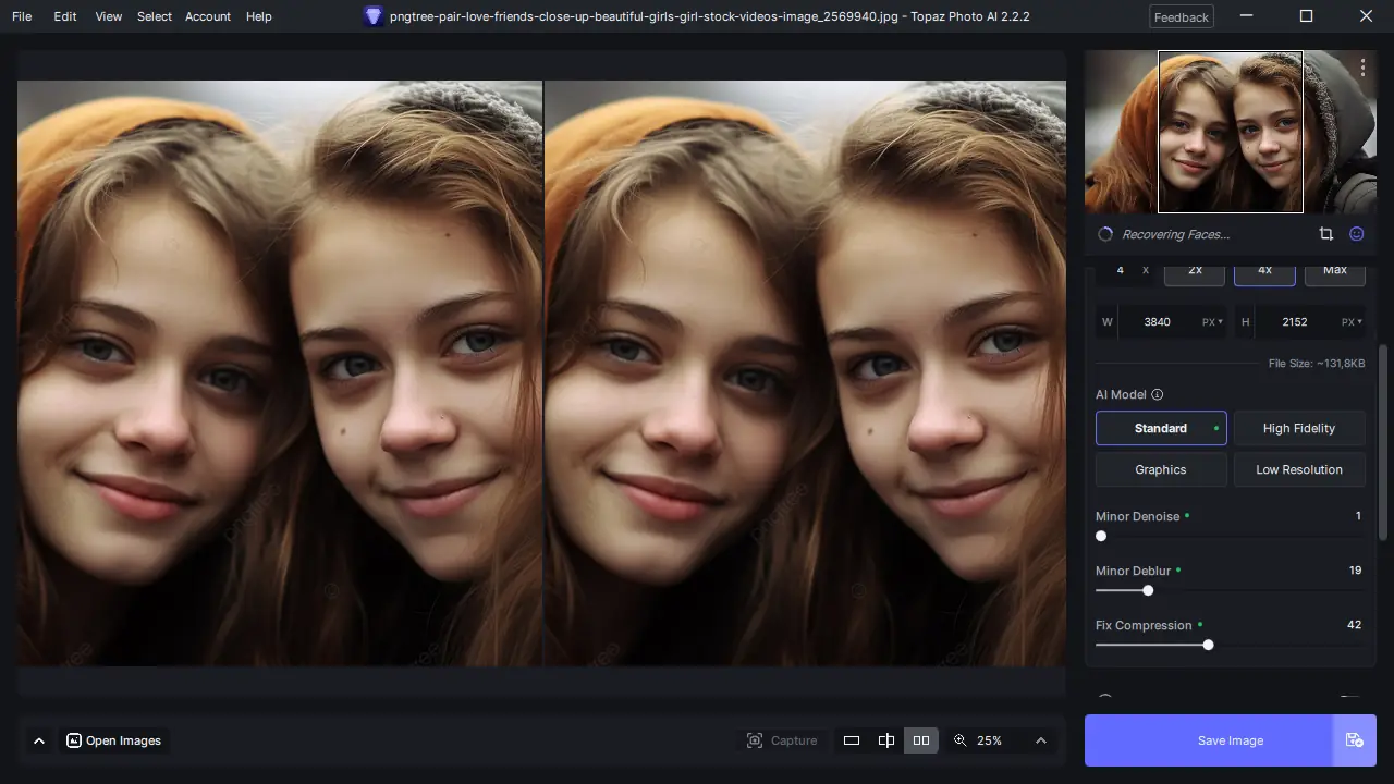 Установка Topaz Photo AI 2.2.2 (x64) Portable by 7997 [En]