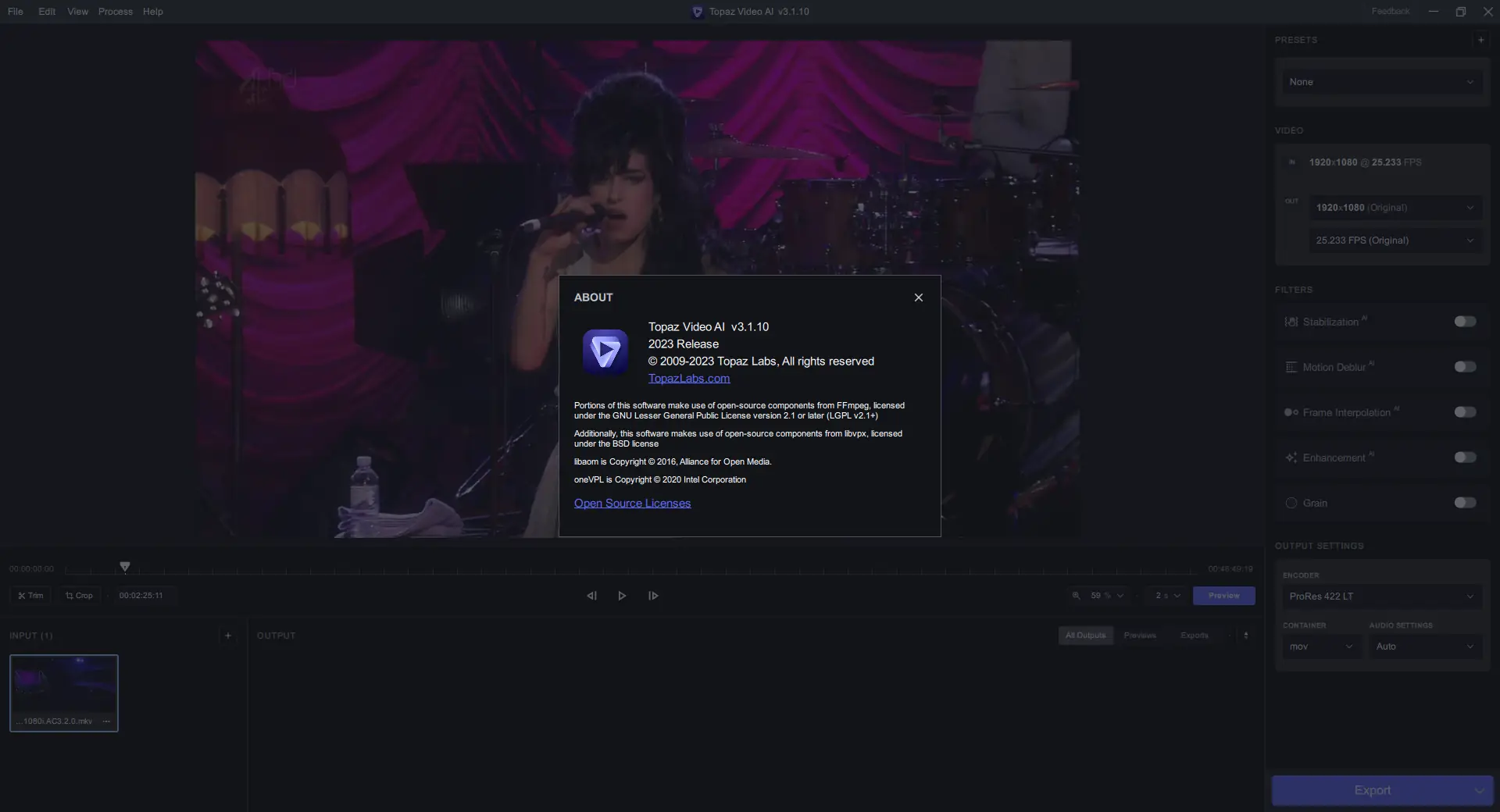 Установка Topaz Video AI 3.1.10 RePack (& Portable) by TryRooM [En]