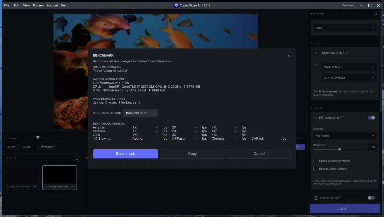 Установка Topaz Video AI 3.2.5 (x64) Portable by 7997 [En]