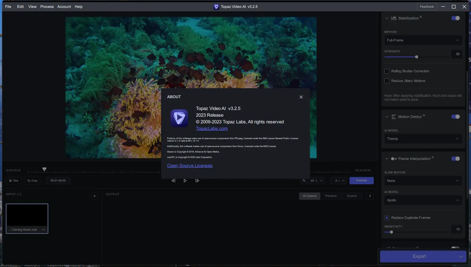 Установка Topaz Video AI 3.2.5 RePack (& Portable) by elchupacabra [En]