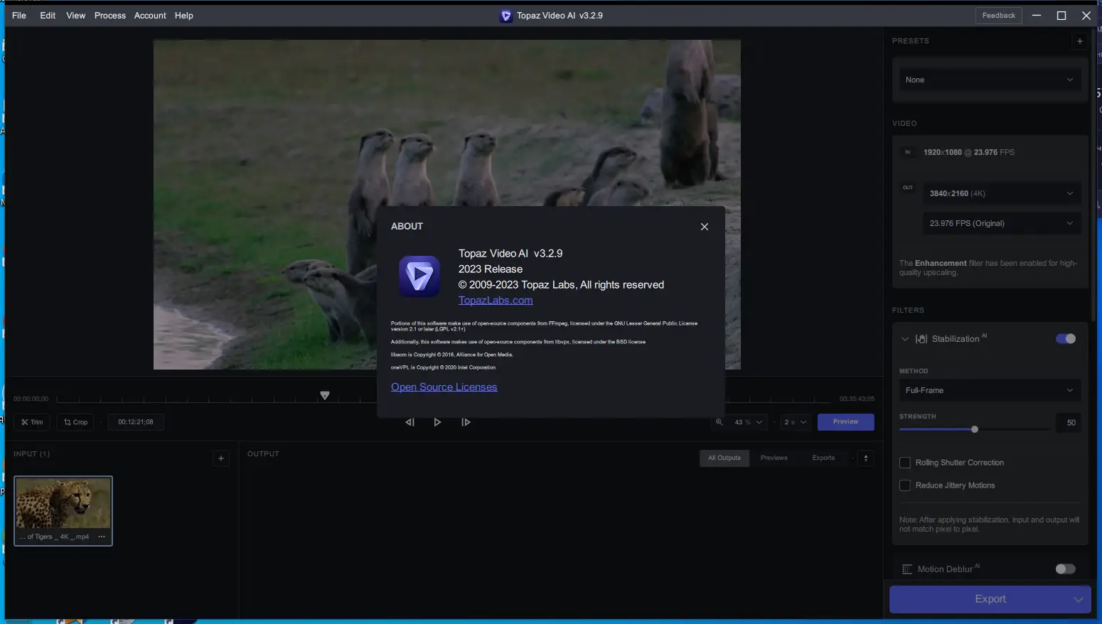 Установка Topaz Video AI 3.2.9 (x64) RePack by KpoJIuK [En]