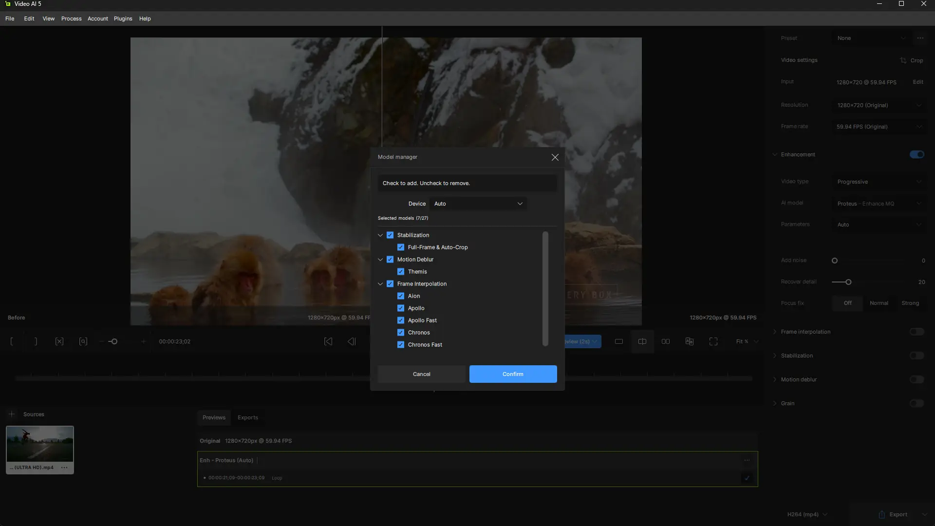 Установка Topaz Video AI 5.0.3 (x64) RePack by KpoJIuK [En]