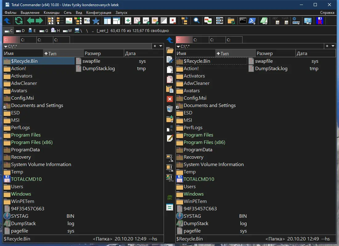 Установка Total Commander 10.00 (01.12.2021) Portable by MiG [Ru En]