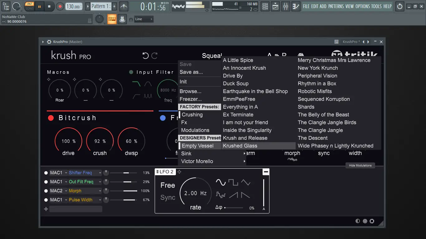 Установка Tritik - Krush Pro 1.1.1 VST, VST3, AAX (x64) [En]