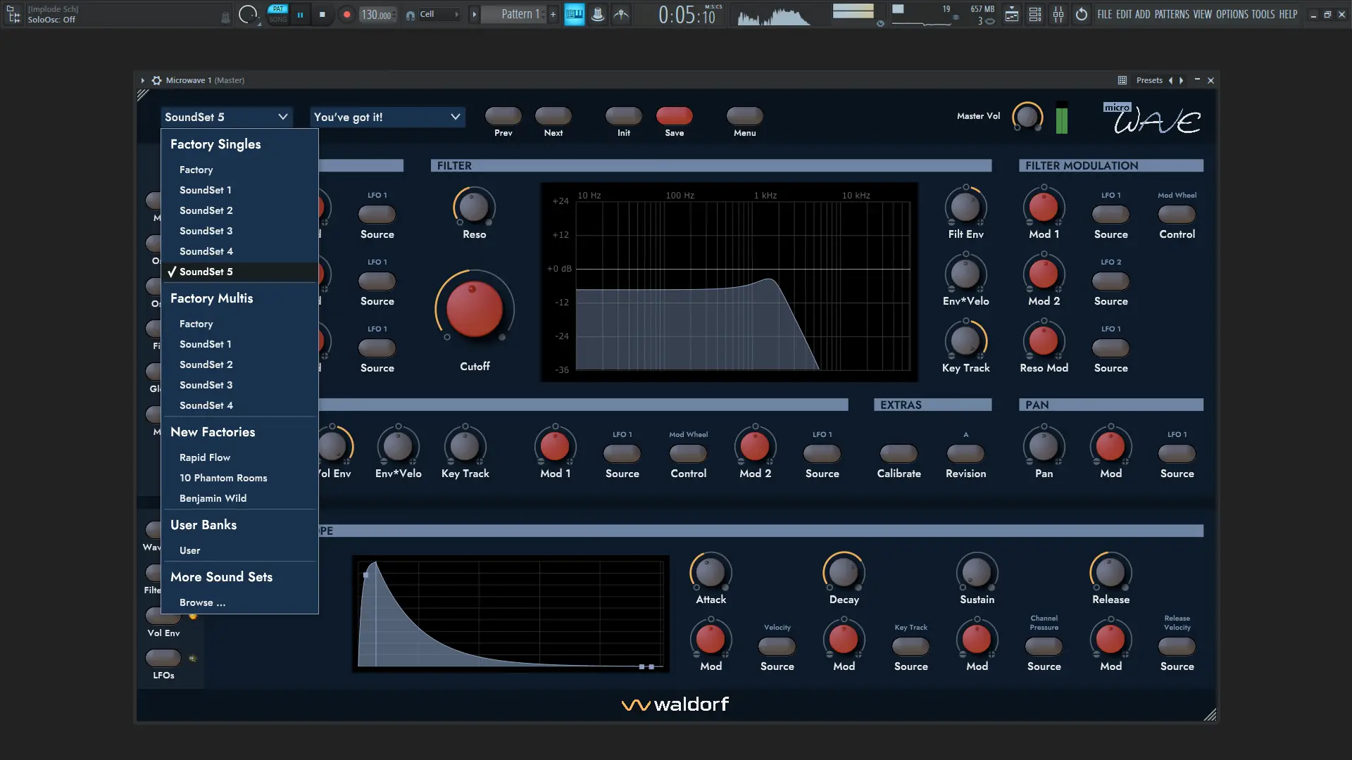 Установка Waldorf - Microwave 1 1.1.0 VSTi, VSTi 3, AAX (x64) [En]