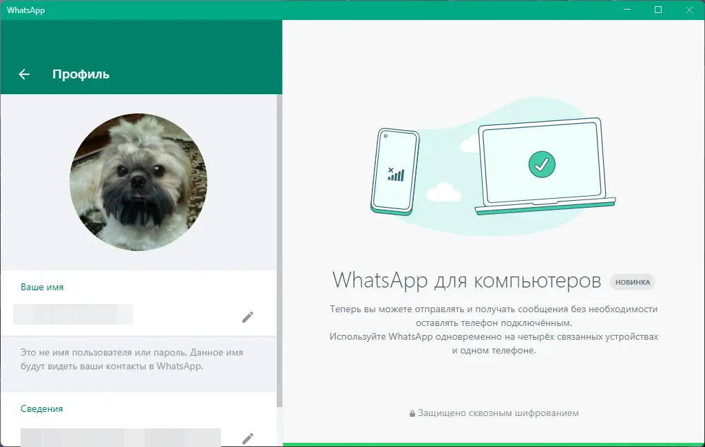 Установка WhatsApp 2.2222.12 RePack (& Portable) by elchupacabra [Multi Ru]