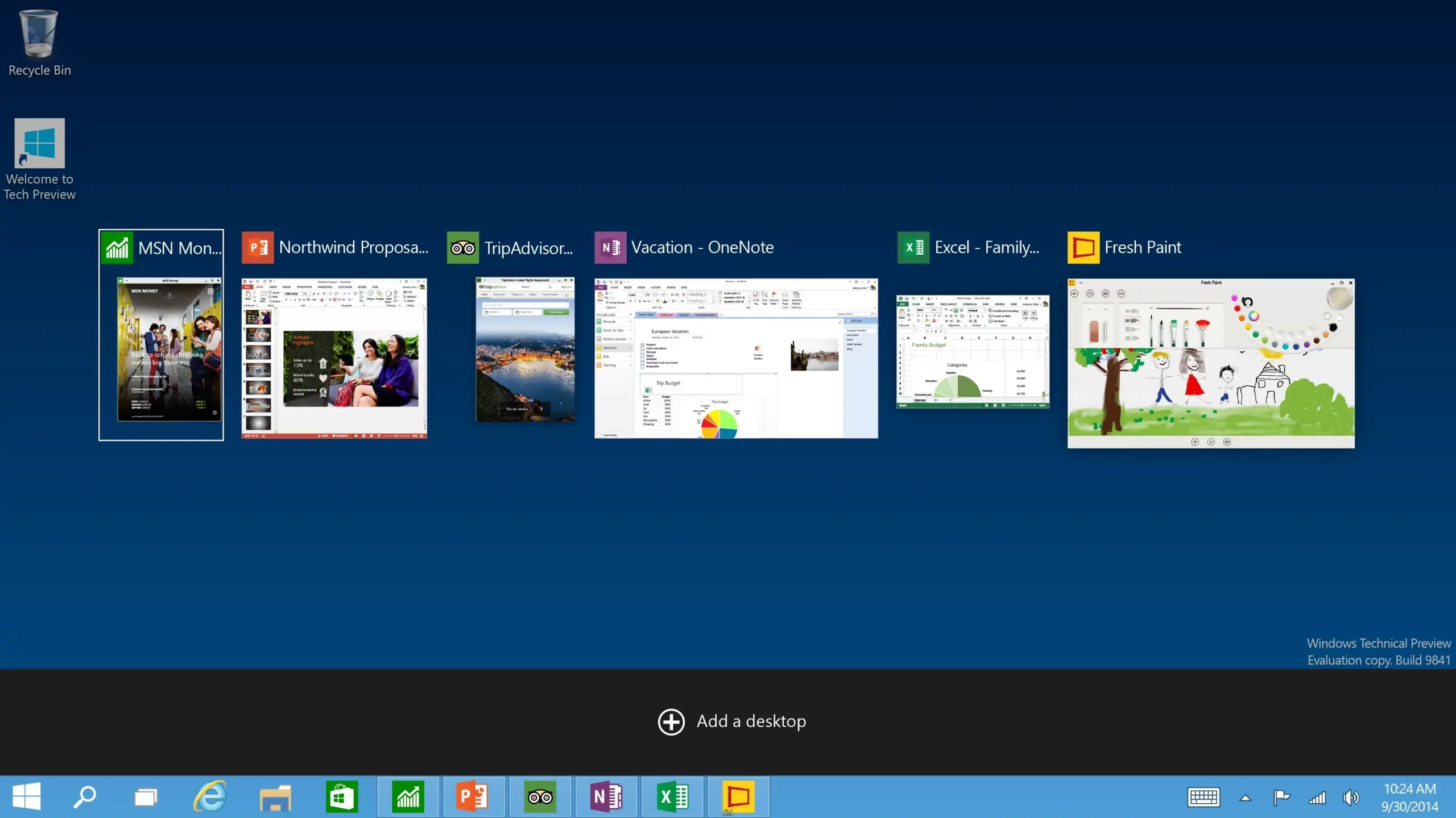 Установка Windows 10 Enterprise Technical Preview x86 x64 (2014) Английский