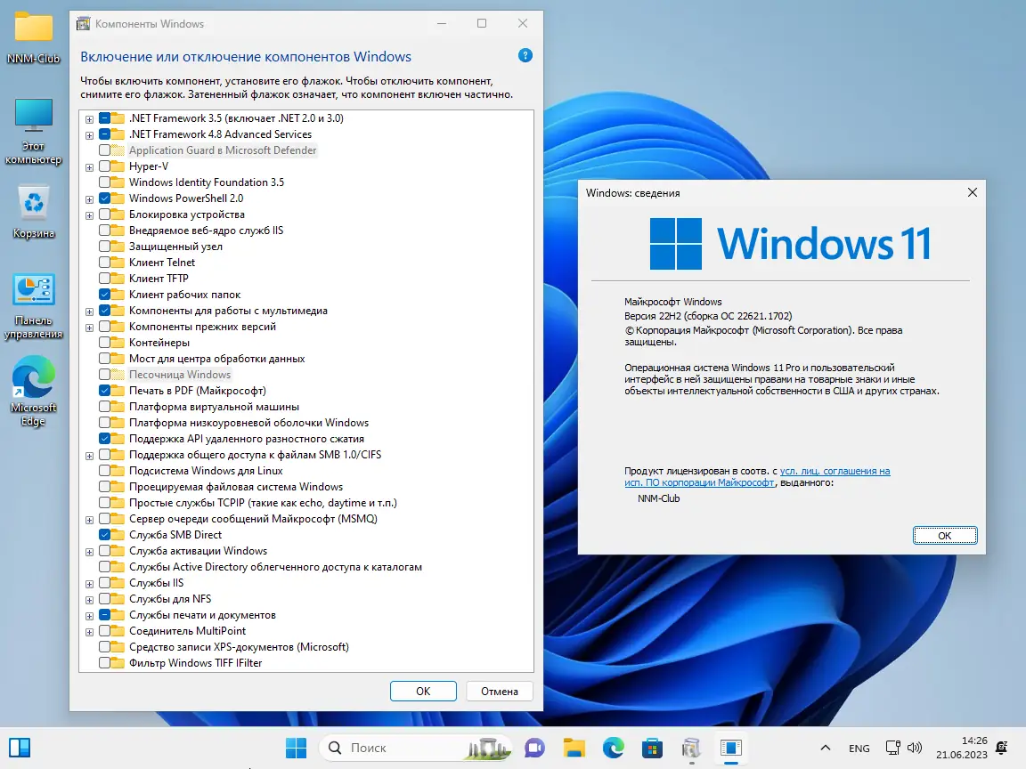 Установка Windows 11 3in1 VL (x64) Elgujakviso Edition (v.27.05.23) [Ru]