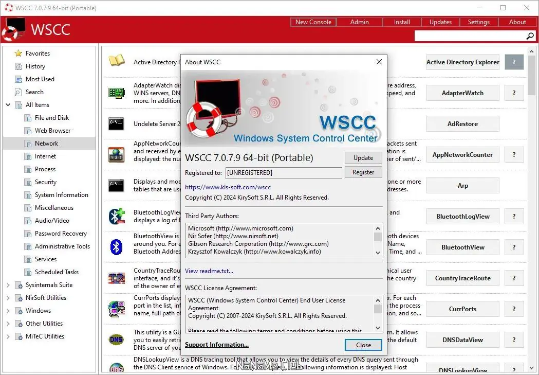 Установка WSCC (Windows System Control Center) 7.0.7.9 + Portable [En]