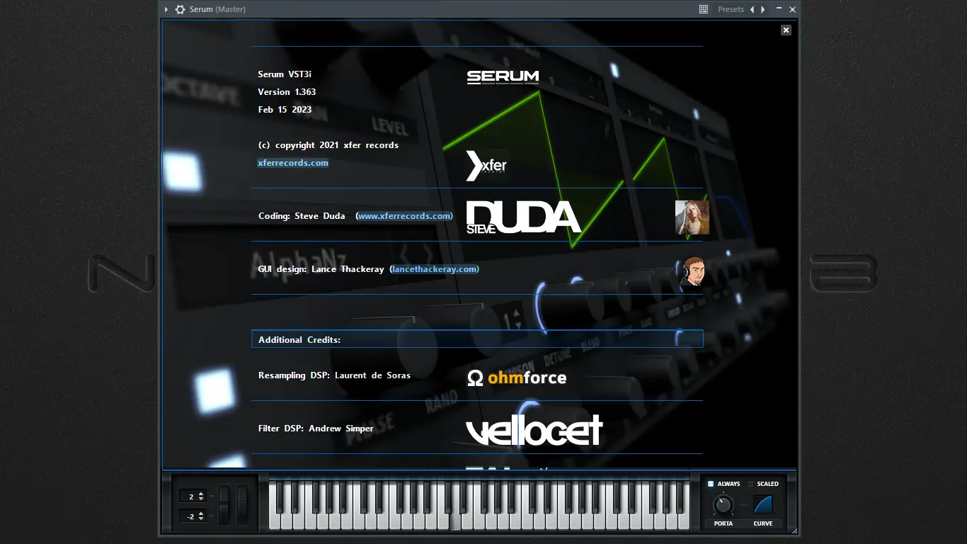Установка Xfer Records - Serum & SerumFX 1.36b3 STANDALONE, VSTi, VSTi 3, AAX (x86 x64) RePack by TCD [En]