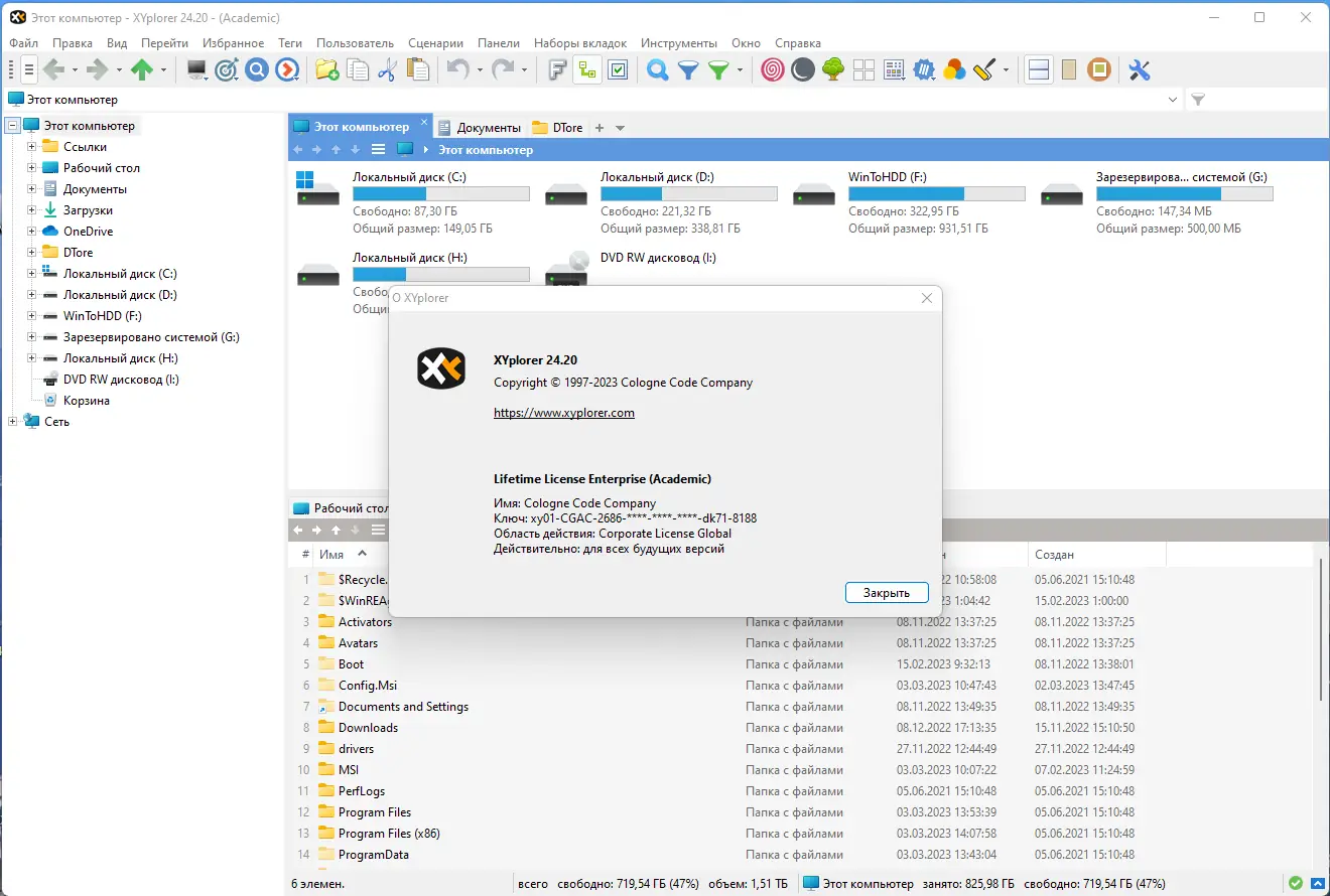 Установка XYplorer 24.20.0000 RePack (& Portable) by elchupacabra [Multi Ru]