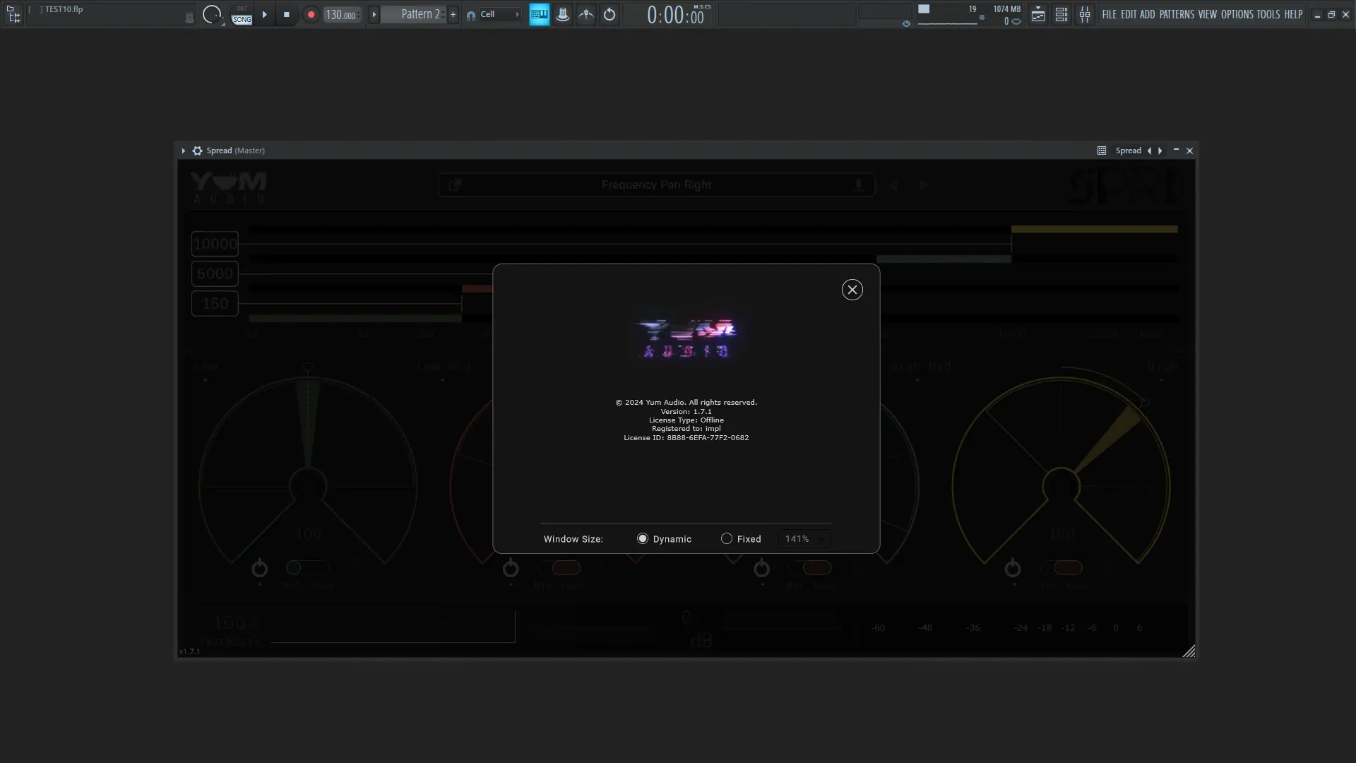 Установка Yum Audio - Spread 1.7.1 VST 3, AAX (x64) [En]